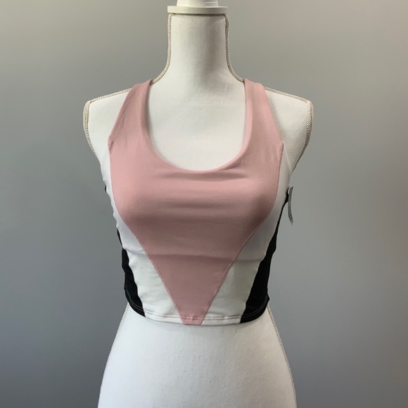 NWT VS PINK Caged-back Sports Bra - Picture 1 of 5